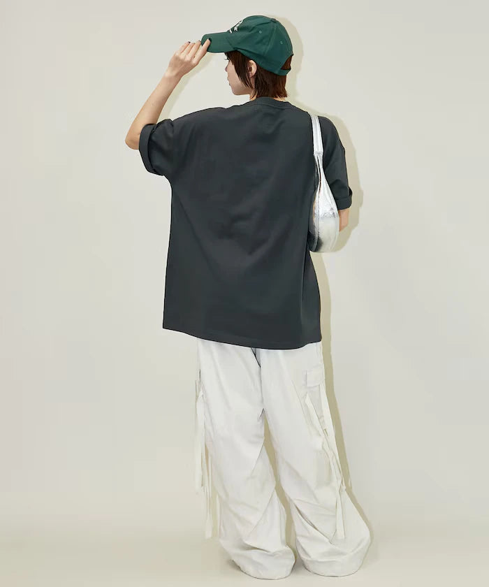 <Functional Material>Mickey Mouse Face T-Shirt Limited Edition