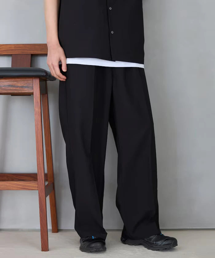 Functional Material Open Collar Short Sleeve Shirt Set 3 Piece Set / Washable / UV Cut / Quick Dry / Cooling Touch