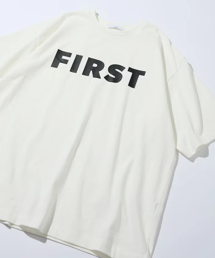 6 Ounce Front Logo Print Crew Neck T-Shirt / Print T-Shirt PR FIRST