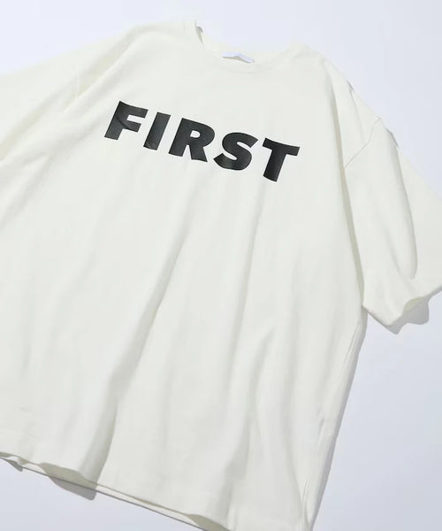 6 Ounce Front Logo Print Crew Neck T-Shirt / Print T-Shirt PR FIRST