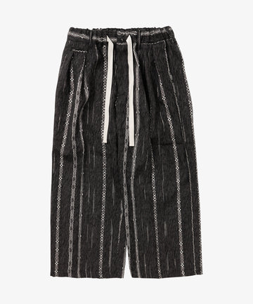 hakama pants watahiko tex deadstock black
