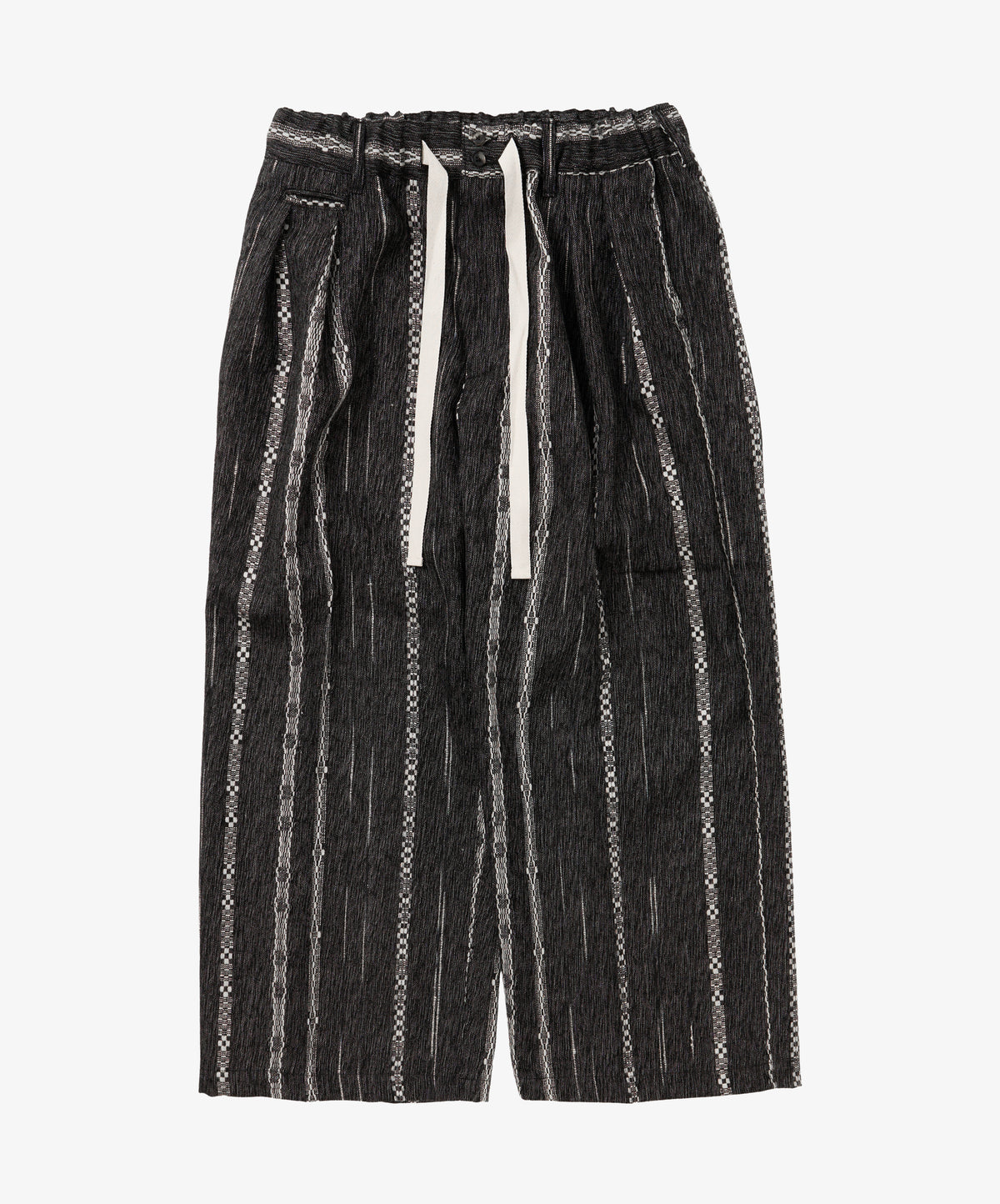 hakama pants watahiko tex deadstock black