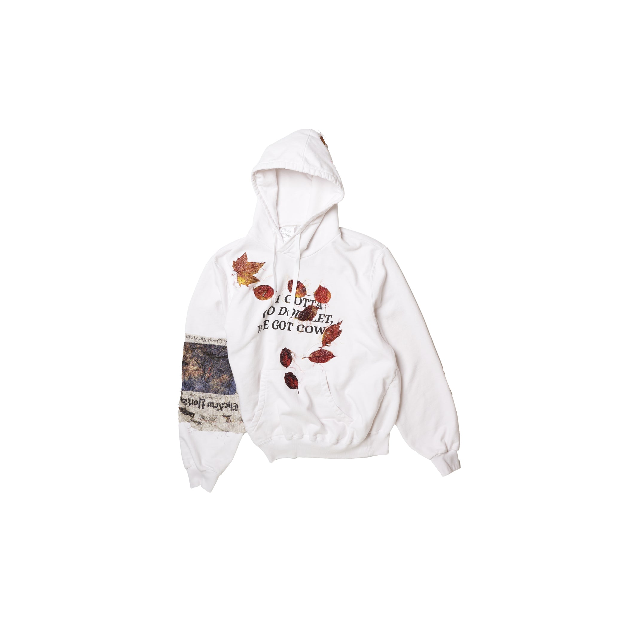TWISTER HOODIE：WHITE