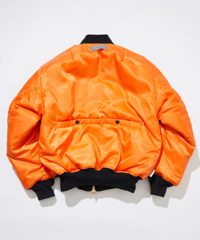 3M Reflector Patch Magazine Pocket Nylon Twill Flight Jacket “MA-1”