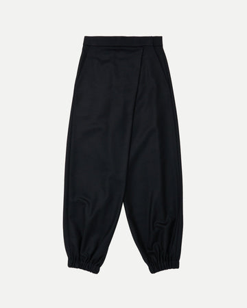 WIDE TUCK TROUSERS