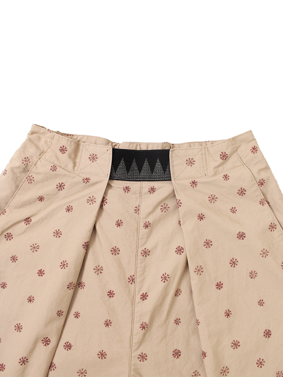 40/2 Coma Weather Sarasa Pattern Easy Rice Rice Shorts