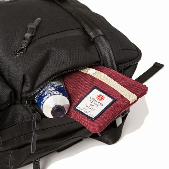 CORDURA DOBBY 305D 3WAY BACK PACK sizeS/BLACK