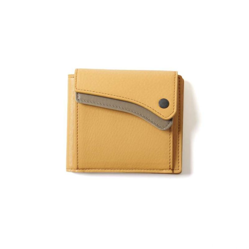 TONE LAYER COMPACT WALLET / BEIGE
