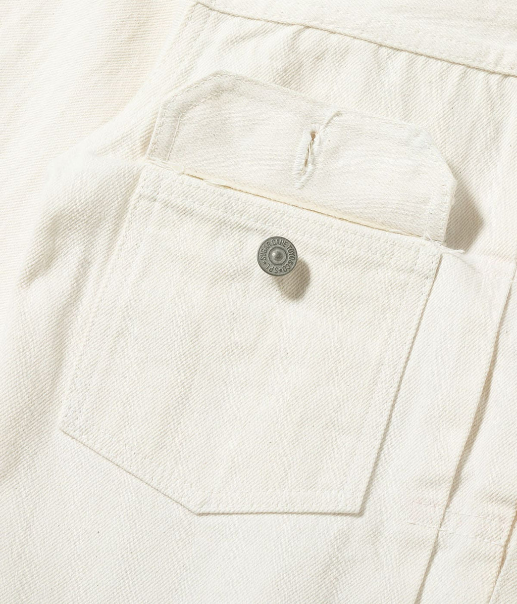 13oz. White Denim Jacket 1953 Model