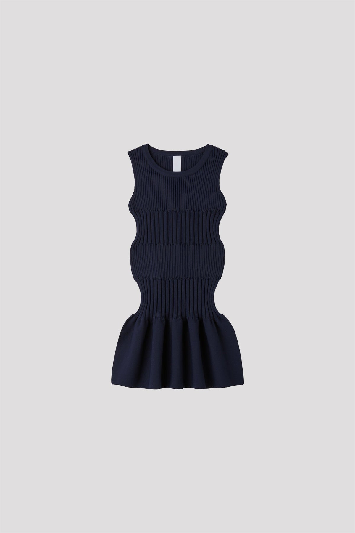 SOFT FLUTED KID SLEEVELESS DRESS