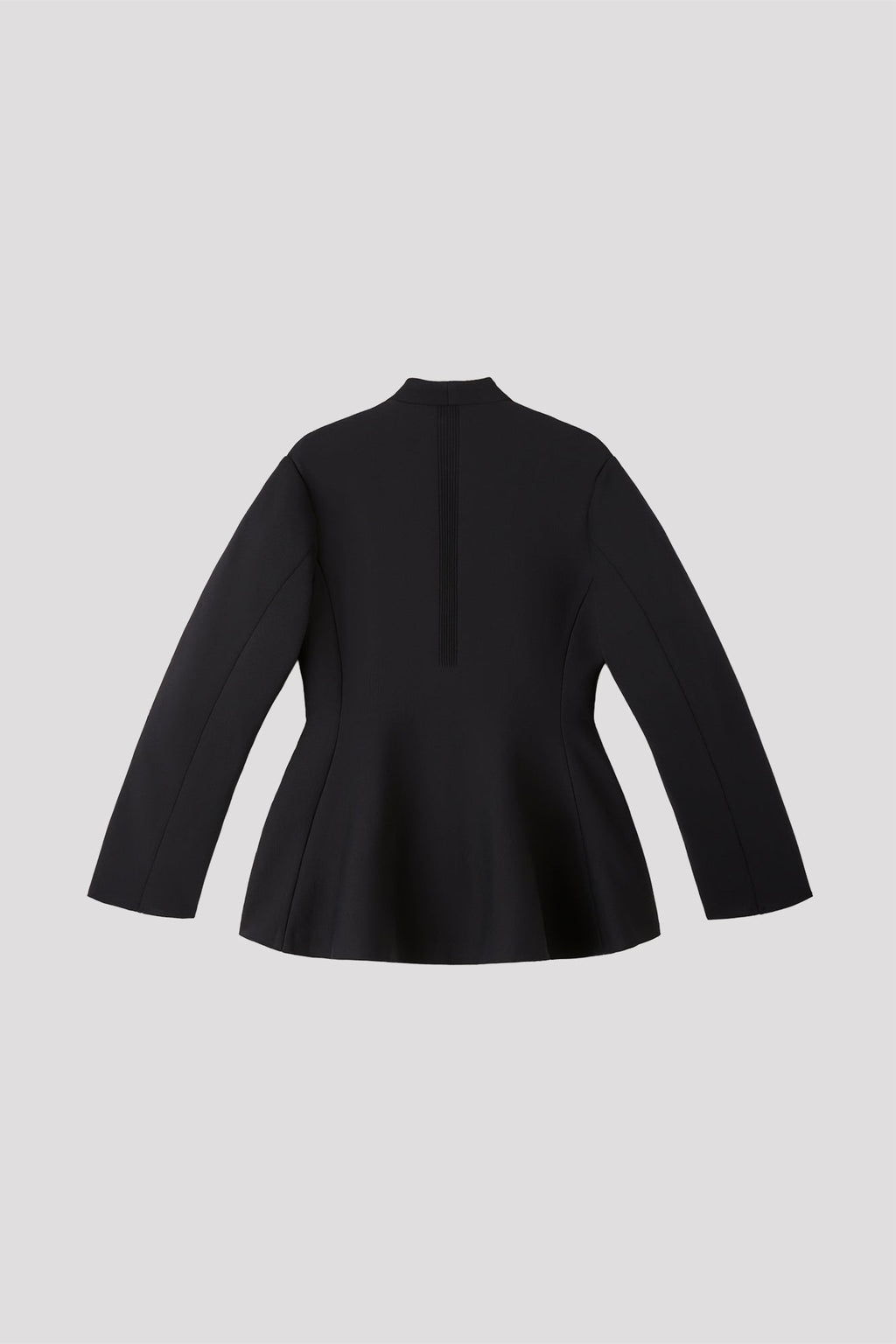 MILAN COLLARLESS FLARE JACKET