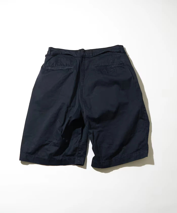 Extra Long Staple Organic Cotton 2 Tuck Chino Shorts