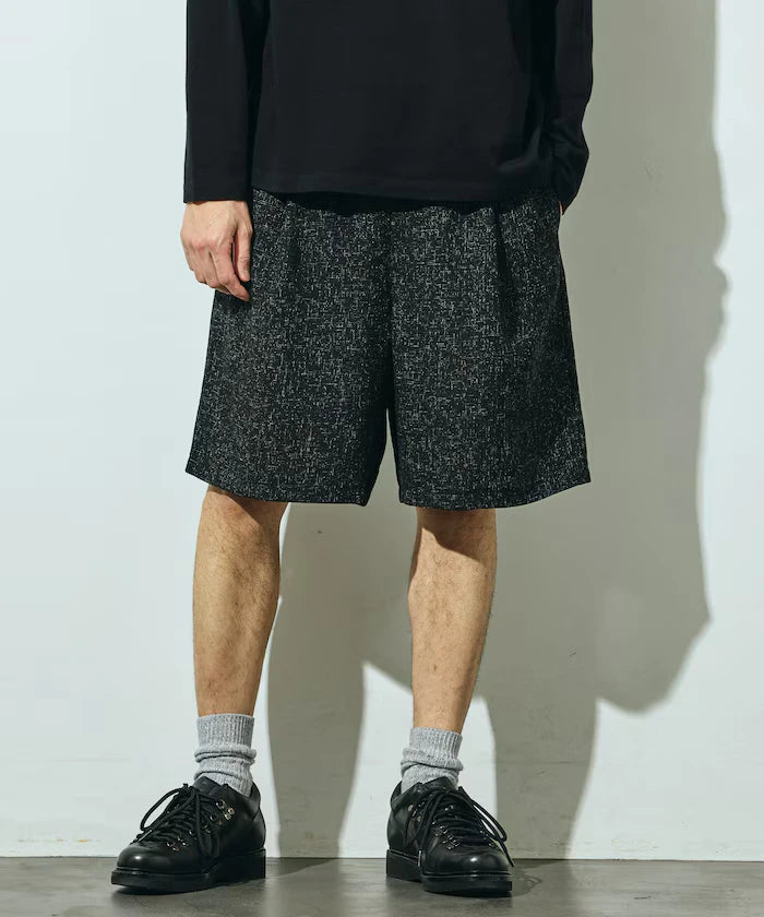Summer Tweed Easy Wide Shorts / Compatible with Setup