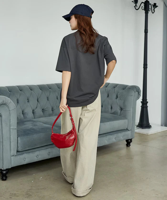 <Functional Material>Mickey Mouse Face T-Shirt Limited Edition
