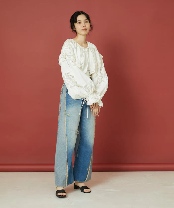 Colorful Curve Denim
