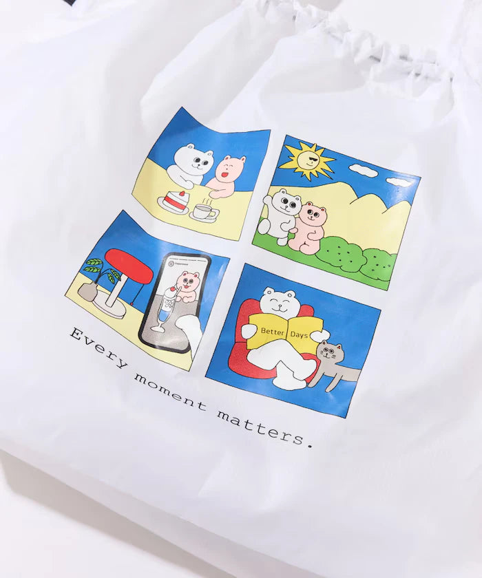 BetterDays Studio × FREAK'S STORE Drawstring Ripstop Tote Bag
