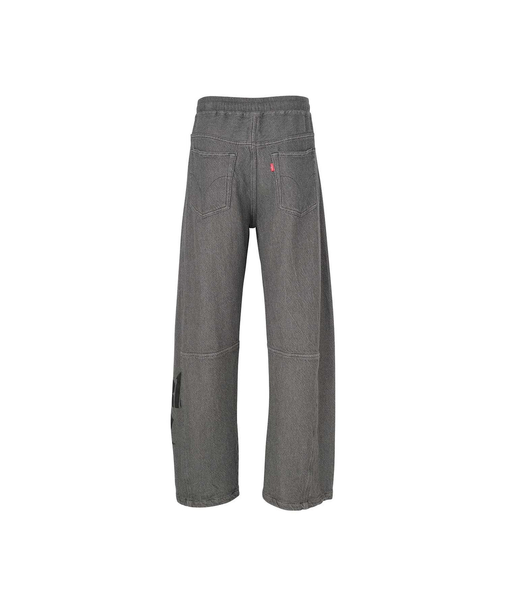 UP DOWN GIRL Denim Easy Pants