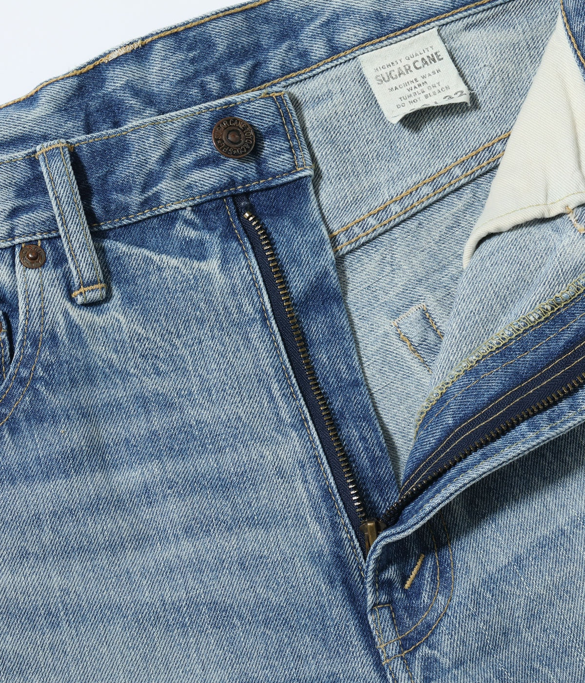 14oz. Denim Boot Cut Aged Model