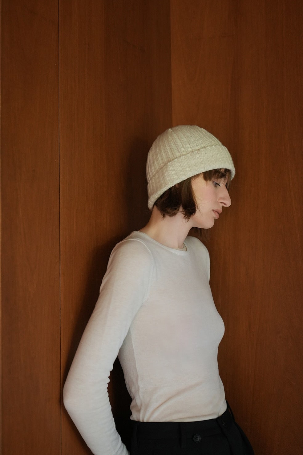 KIJIMA TAKAYUKI&times;CLANE CASHMERE WATCH CAP