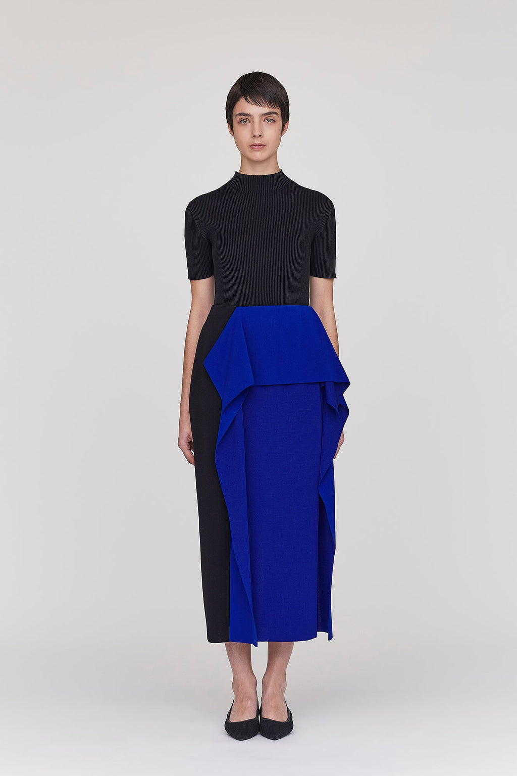AC MILAN CREASE SKIRT