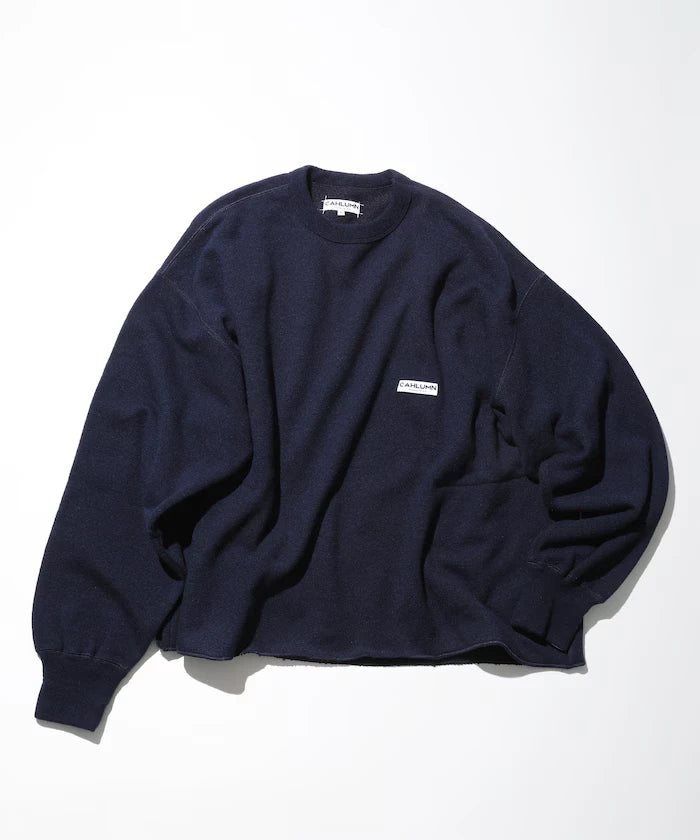 Wool Cotton Loop Back Sweatshirt