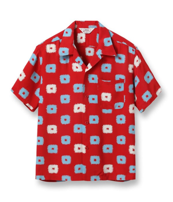 HIGH DENSITY RAYON OPEN SHIRT “SQUARE”