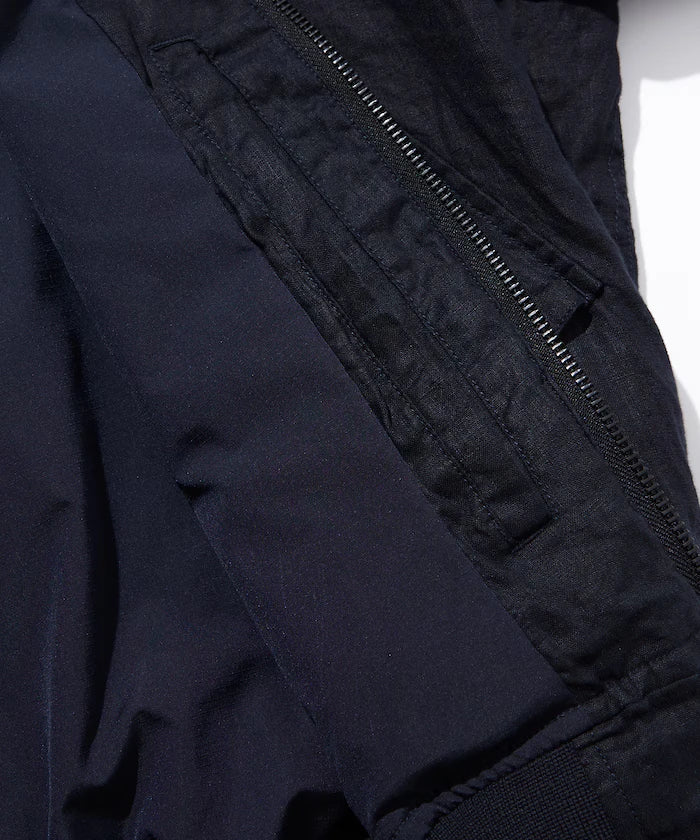 Linen Heli Crew Jacket