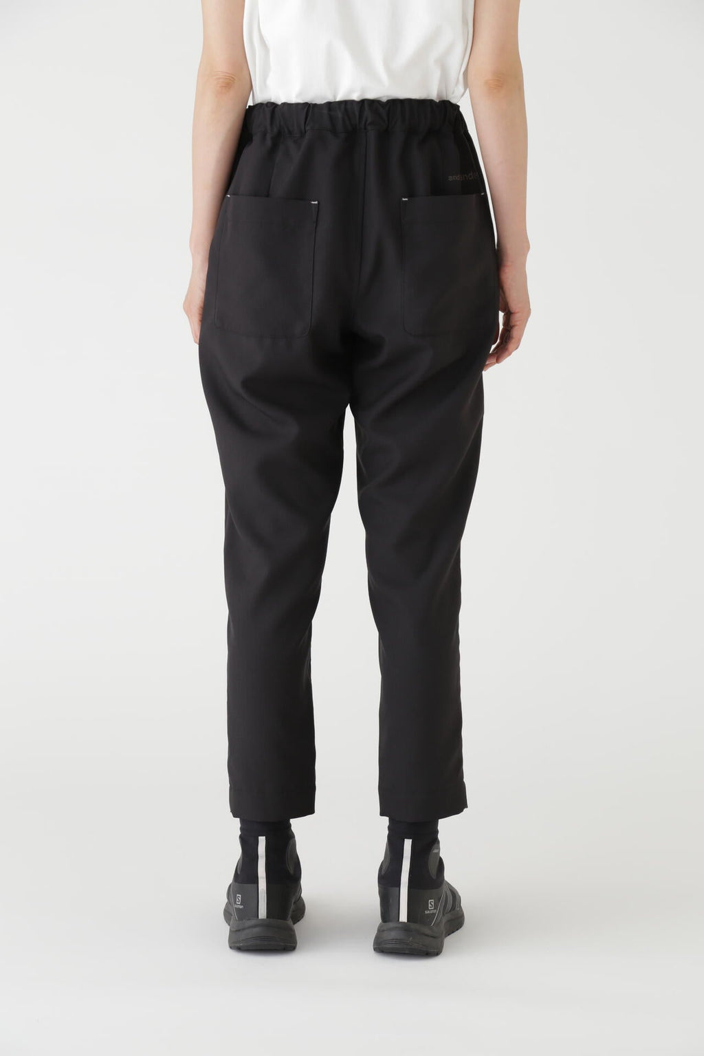 PE melange twill pants