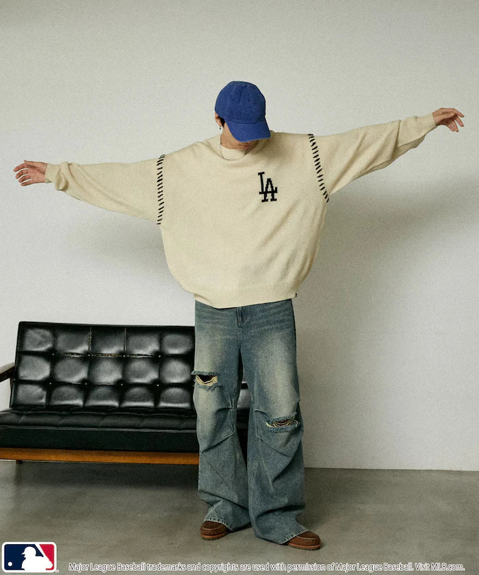 Custom Stitch Knit Pullover