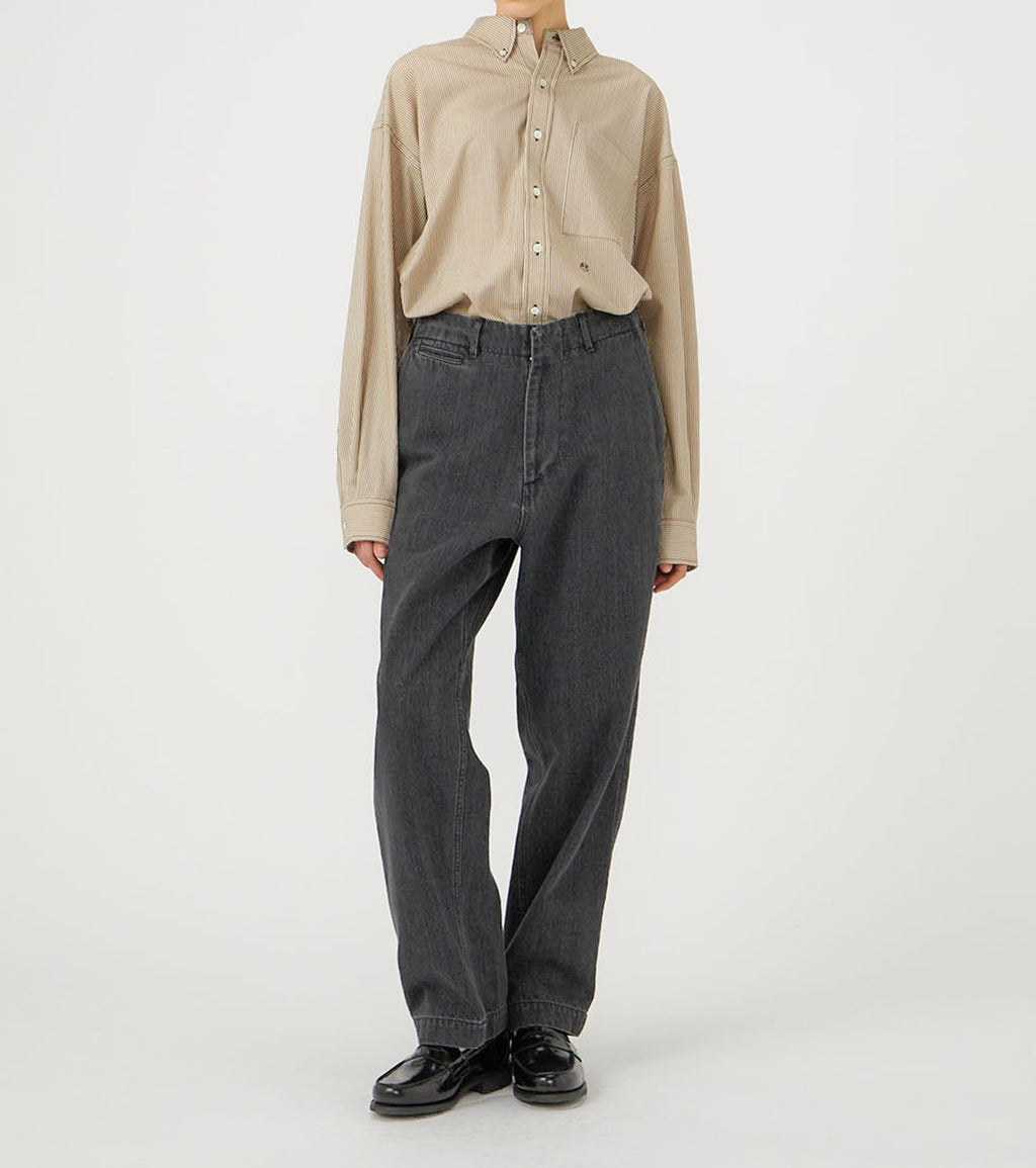 Wide Denim Pants
