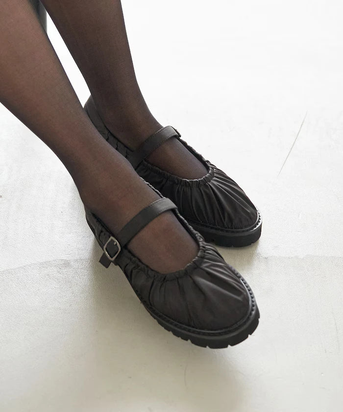 Platform Belt Ballet Shoes