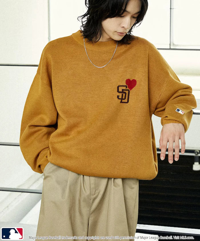 Custom HEART LOGO KNIT