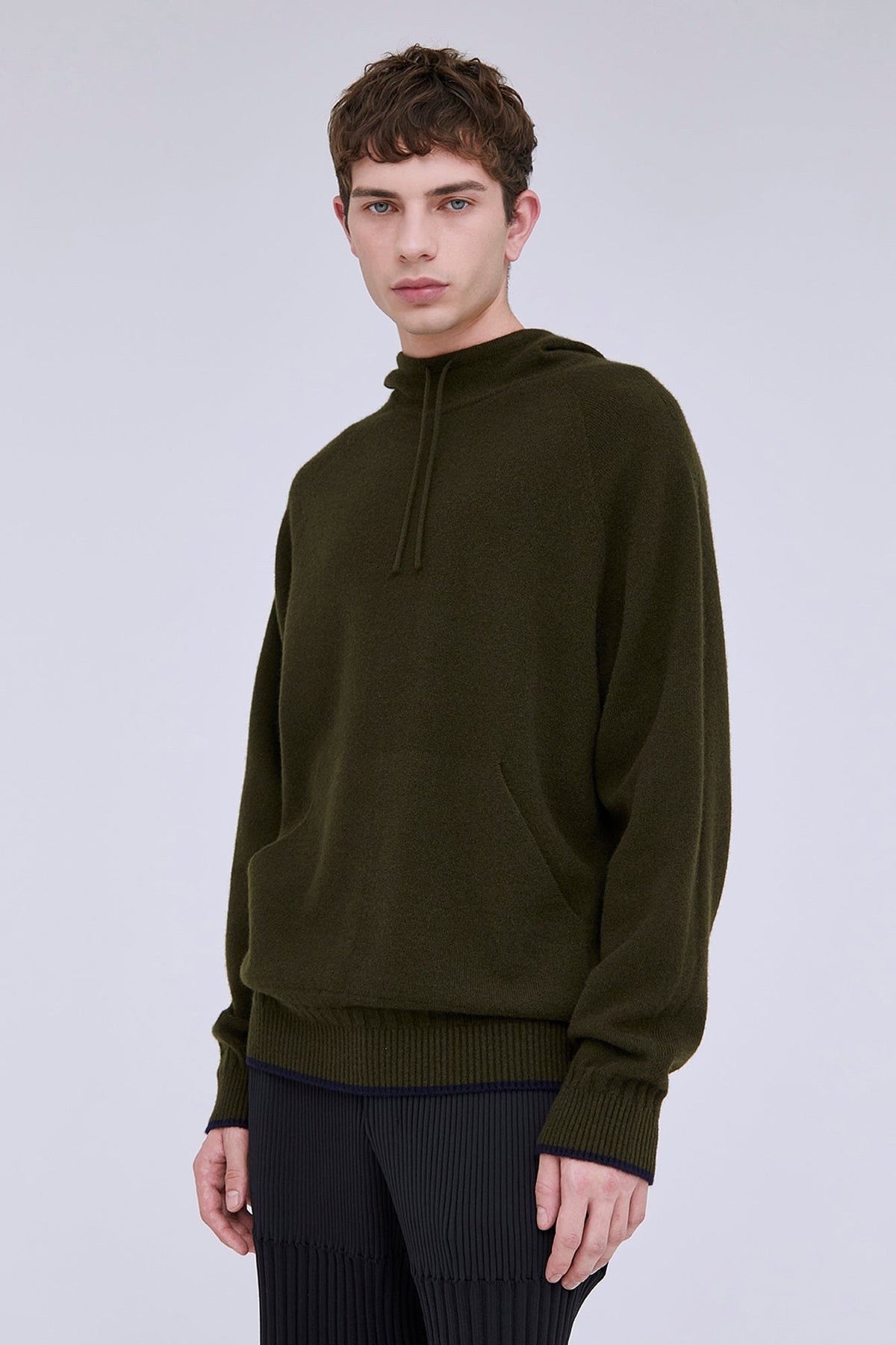 CASHMERE HOODIE TOP