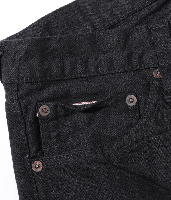 13oz. Black Denim Type-III (Slim Fit)