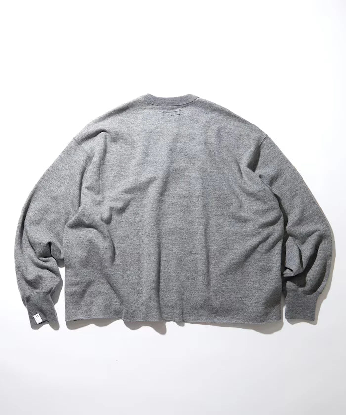 Wool Cotton Loop Back Sweatshirt