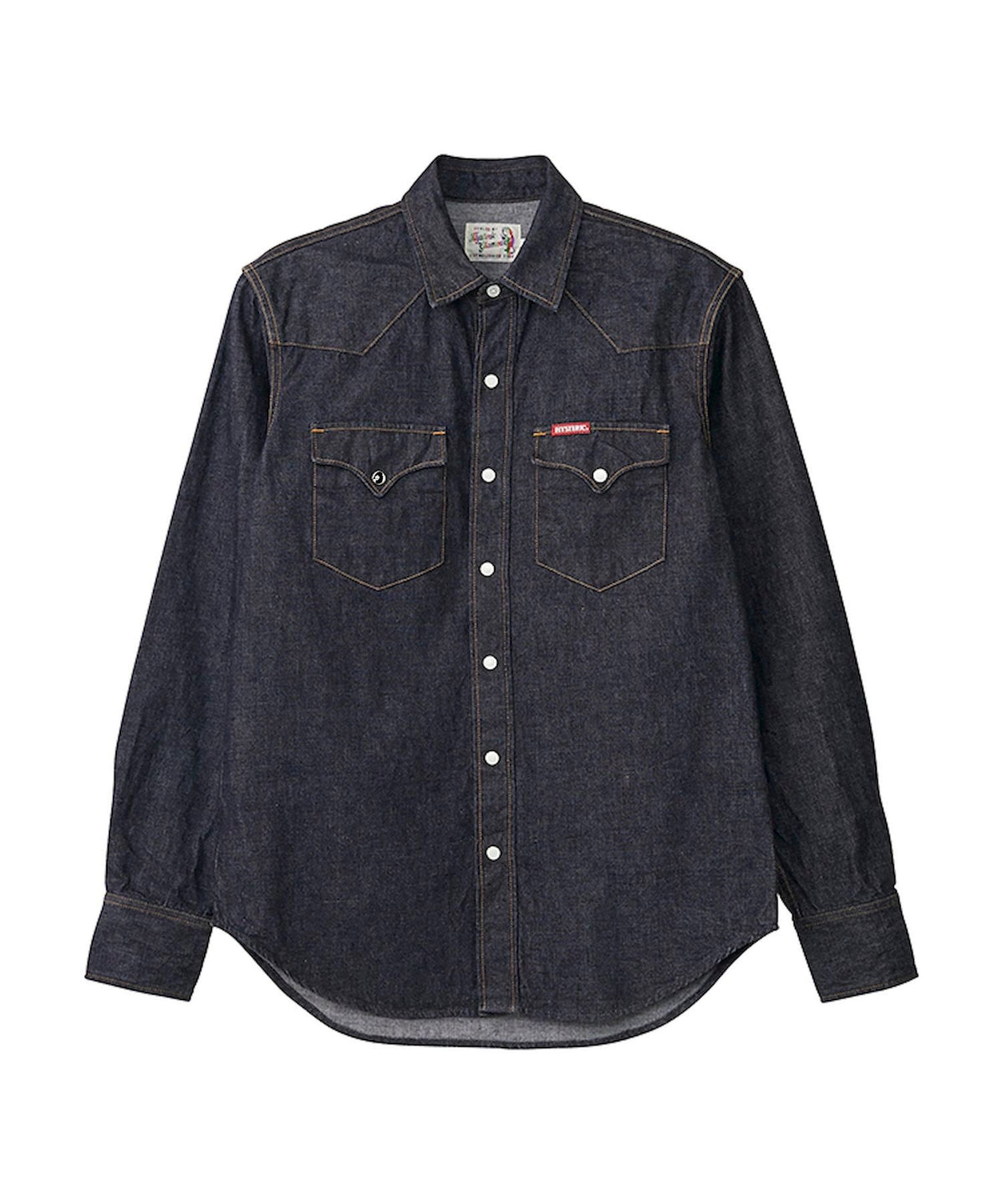 Hysteric Embroidered Western Denim Shirt