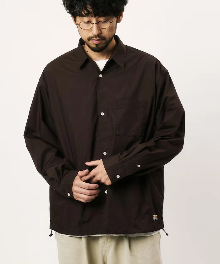 FREAK'S STORE for BEACH & FES Typewriter Spindle Regular Collar Shirt