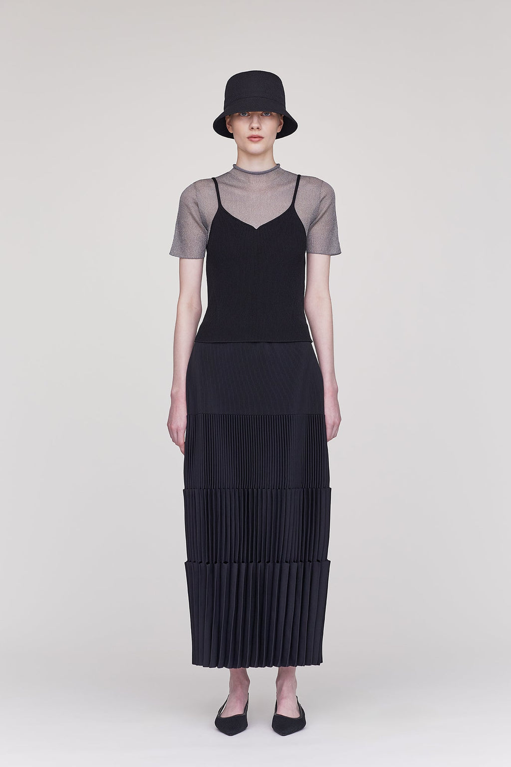 ACCORDION SKIRT