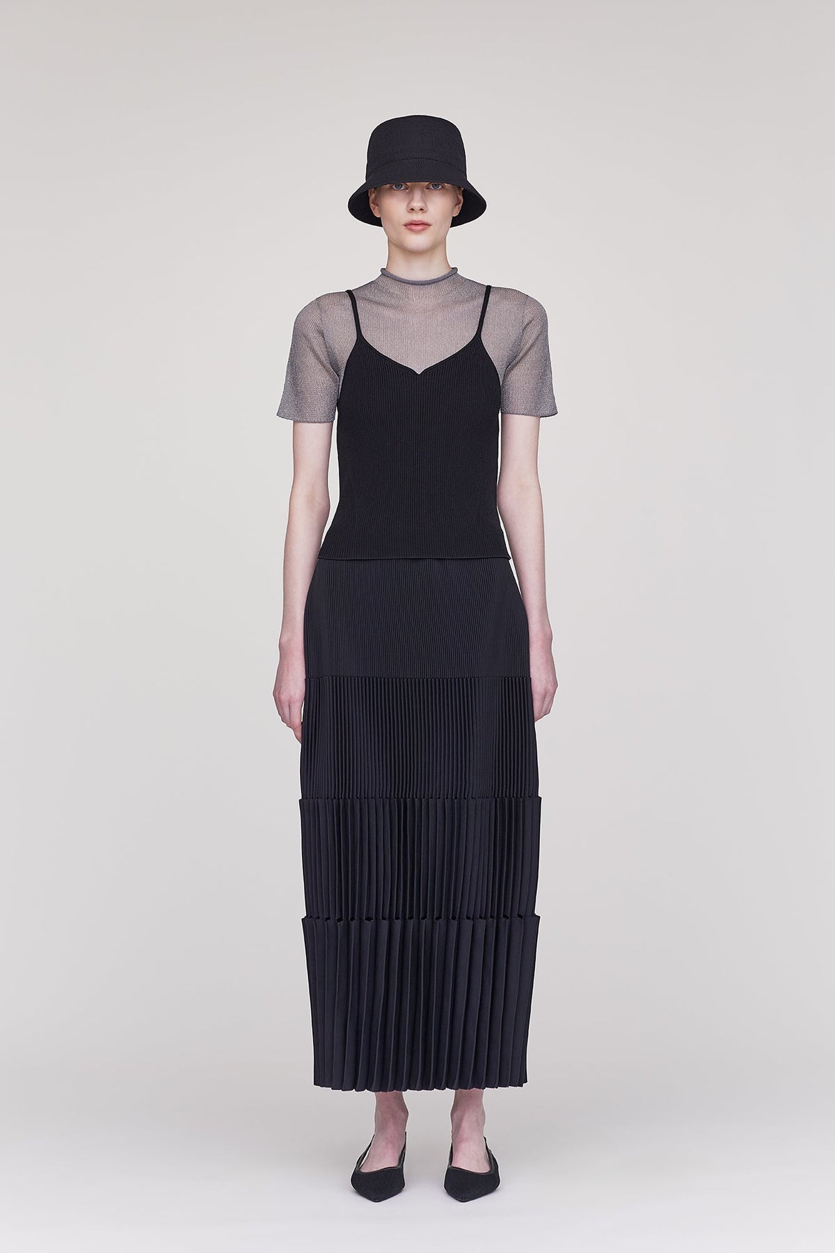 ACCORDION SKIRT