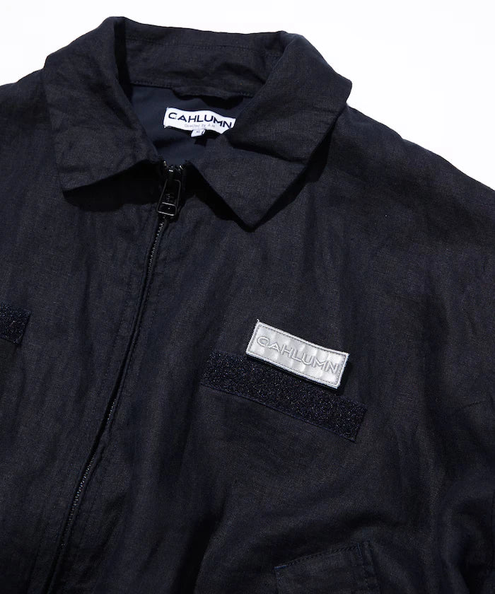 Linen Heli Crew Jacket
