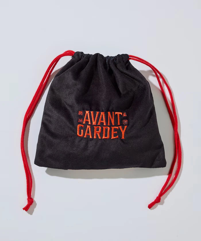 Avant Gardey Bobbed Pattern Drawstring Pouch