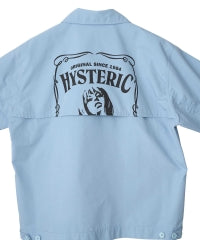 Evil Woman Scratch Work Shirt Jacket