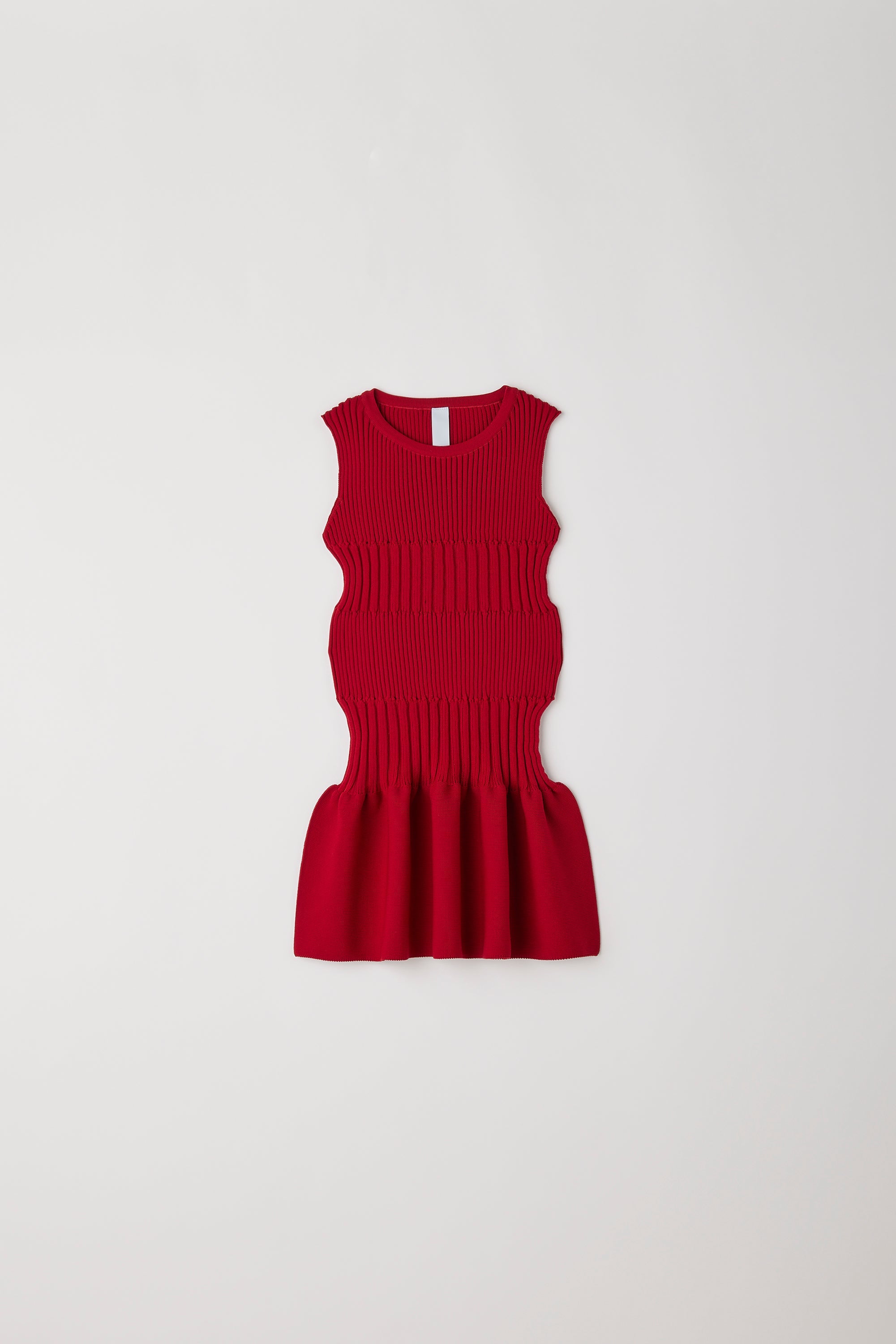 SOFT FLUTED KIDS SLEEVELESS DRESS