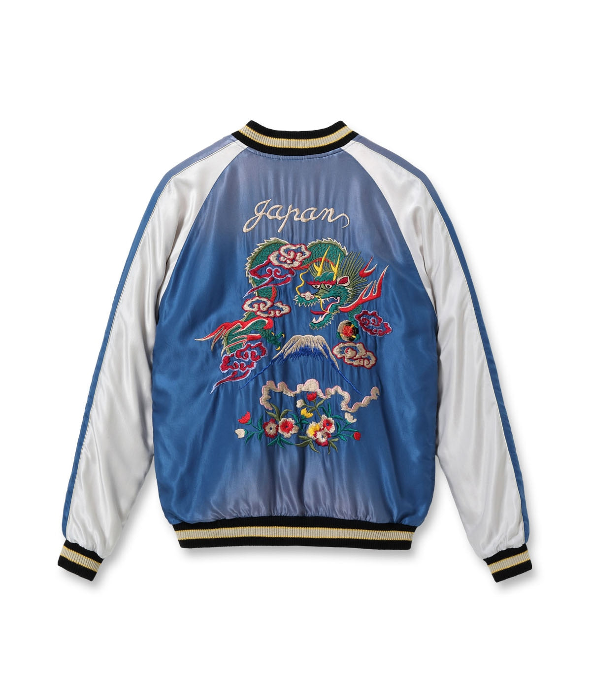 Early 1950s Style Acetate Souvenir Jacket “EAGLE & DRAGON” × “GREEN DRAGON” (AGING MODEL)