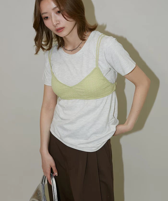 <Set Item> Chibi Bra Set T-Shirt Limited Release
