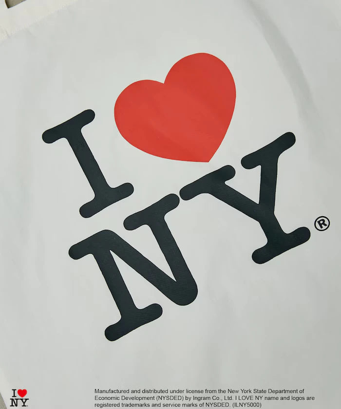 I LOVE NY Logo Printed Tote Bag Limited Edition