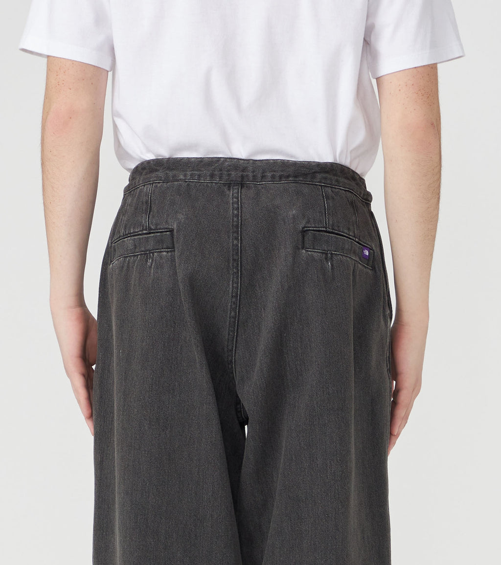 Denim Wide Tapered Field Pants