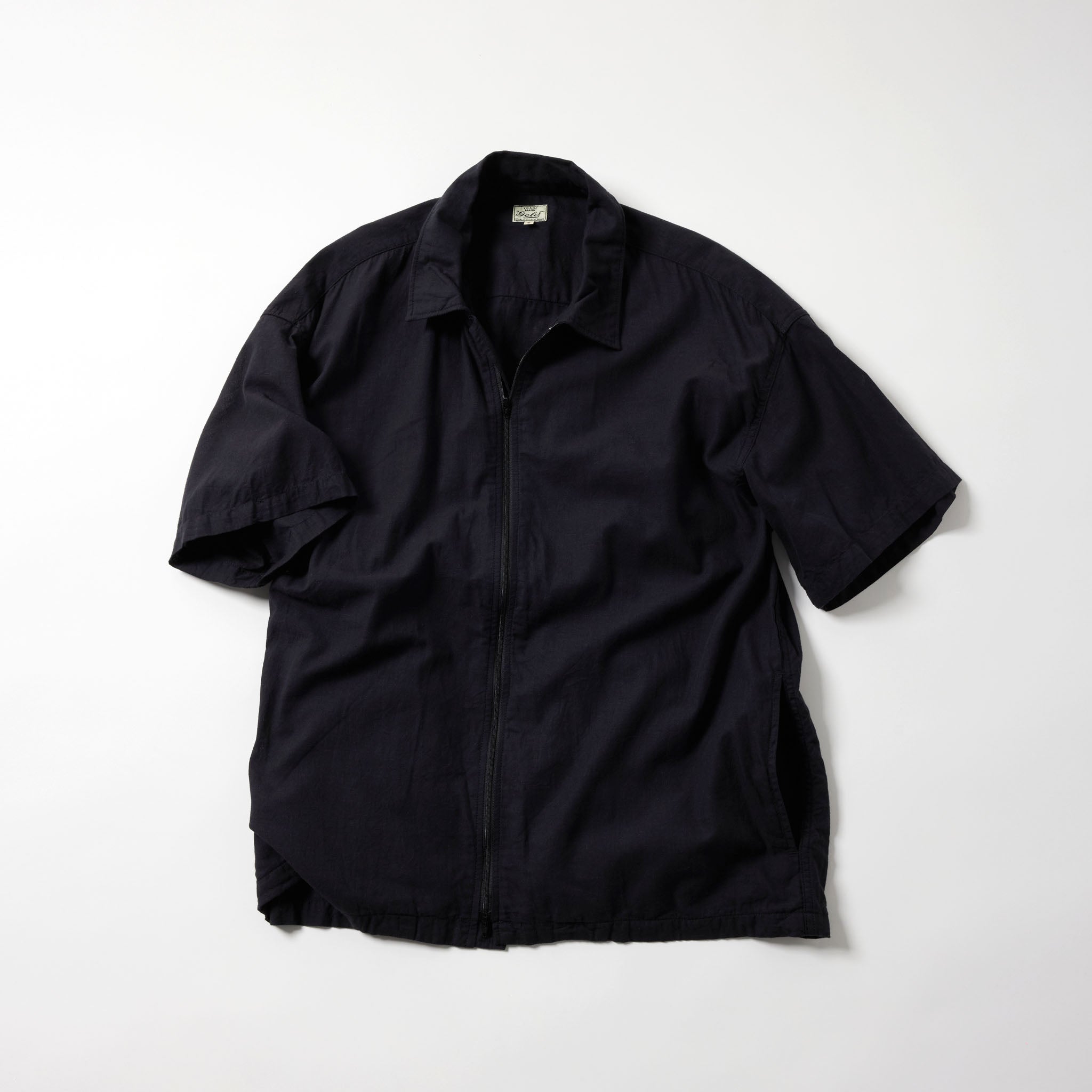 GL39433 / VAT DYE CHAMBRAY ZIP SHIRT