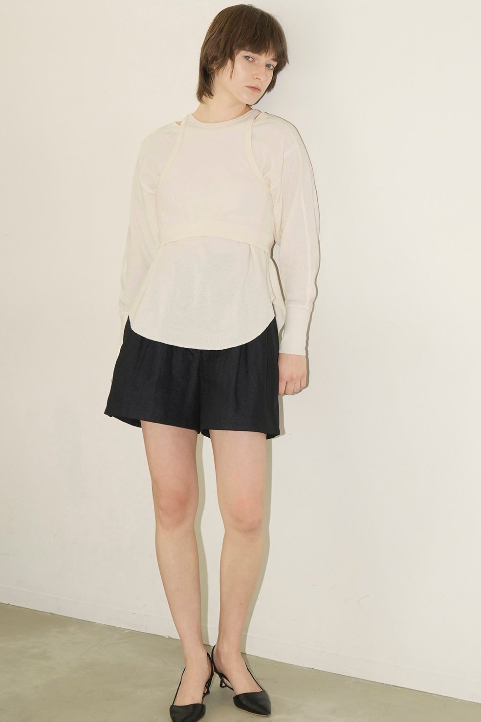 LAYRED BUSTIER THERMAL TOPS