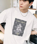<Functional Material> MIAMI NIGHTS Cat Photo T-shirt Limited Edition
